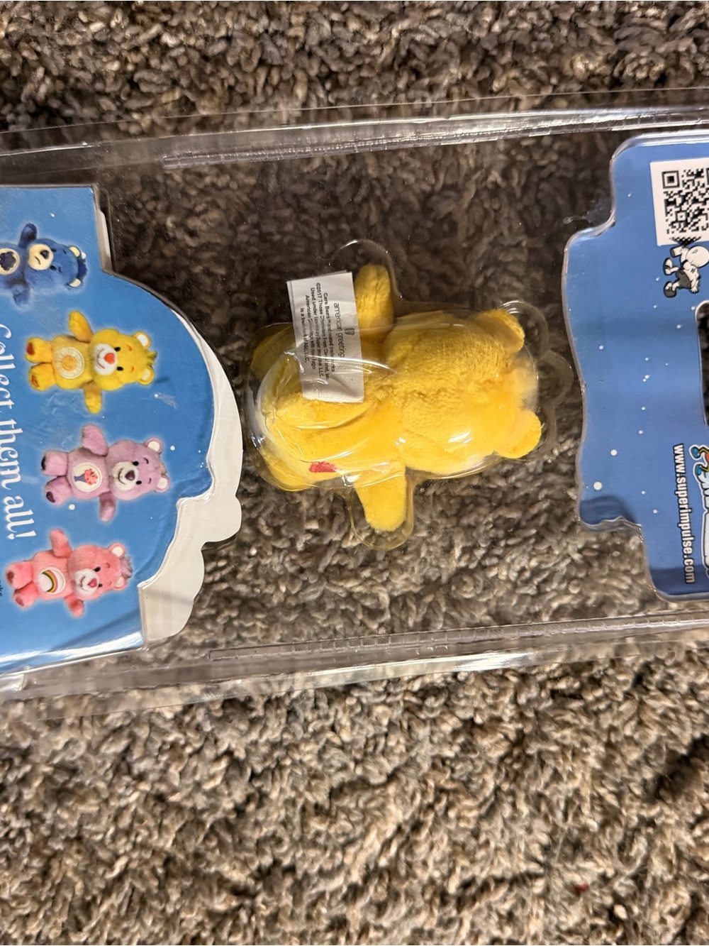 Care Bears Yellow Mini Plush Collectible - Sunny Bear - Picture 2 of 2